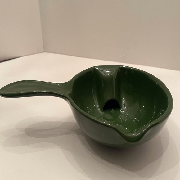 Vintage MCM Pottery Gravy Separator 1950s - Picture 2 of 7